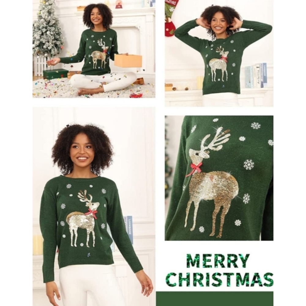 NWOT v28 Womens Christmas Sweater